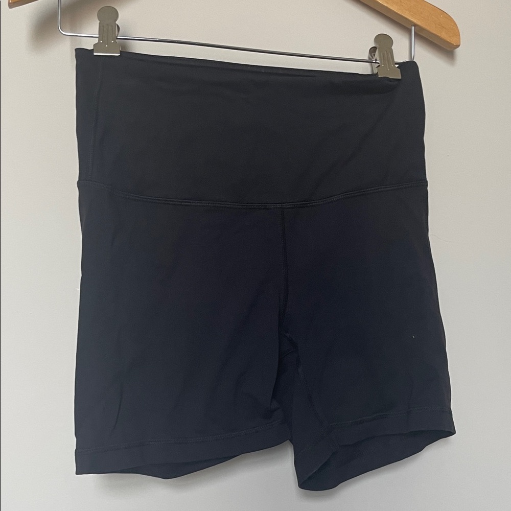 90 Degree By Reflex Midnight Black Bike Shorts